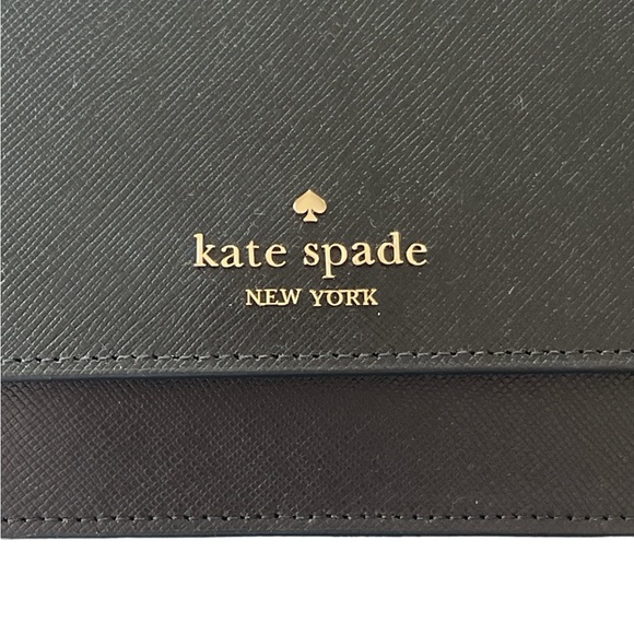 Kate Spade Madison Willow Small Flap Crossbody Black NWT - Picture 7 of 17